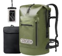 Origem ZainoImpermeabile, 35L/55L/85L Borsa Mare, Roll-Top Sacca Waterproof con Custodia per Laptop per Kayak Nautica Pesca Nuoto e Campeggio