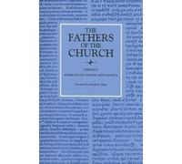 Origen Homilies on Genesis and Exodus (Tascabile) Fathers of the Church