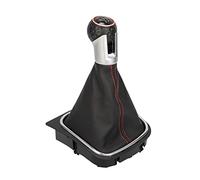 Origen Pomello + soffietto cambio specifico per Volkswagen Jetta V-VI, Golf VI MK5 MK6 5KD 711 113 per 5/6 marce. Perfetto per sostituire il pomello e il soffietto originali.