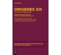 Origenes Die neuen Psalmenhomilien (Copertina rigida)