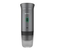 Origial Caffettiera portatile 3 in 1 per capsule e caffè macinato, 20 bar, batteria 7500 mAh, compatibile Nespresso e Dolce Gusto, per viaggi, campeggio, auto e ufficio, grigio