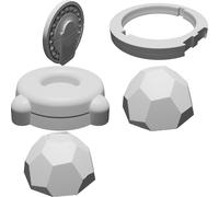 Origin Ball Modello per Pokemon Legends Arceus Dialga Palkia Kit Stampato 3D