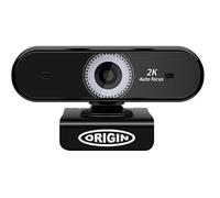 Origin Storage USB 2K Full HD webcam 5 MP 2592 x 1944 Pixel USB 2.0 Nero - Nouvo