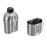 Origin Outdoors - Edelstahl Feldflasche - Borraccia 1,2 l grigio