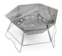 Origin Outdoors - Grill- Und Feuerschale Hexagon - Barbecue stainless steel