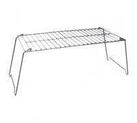 Origin Outdoors - Klappgrill XL - Fornelli a combustibile solido 60 x 30 cm grigio/bianco