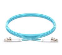 Origin Storage LC-LC OM3 Fibre Optic Cable Multimode Duplex - Aqua 1m cavo di rete Colore acqua NEW