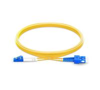 Origin Storage LC-SC OS2 Fibre Optic Cable Singlemode Duplex - Yellow 1m cavo InfiniBand e in fibra ottica OFNR Giallo NEW