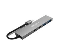 Origin Storage OS-HUB-USB3/C replicatore di porte e docking station per laptop Cablato USB 3.2 Gen 1 [3.1 Gen 1] Type-A + Type-C Grigio (Origin Storage Docking Station - 2x USB 3.2 Ports & 2x USB-C P
