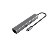 Origin Storage Travel Dock USB C 6in1 Cablato USB 3.2 Gen 2 [3.1 Gen 2] Type-C Blu (Origin Storage Travel Dock USB C 6in1) - Nouvo