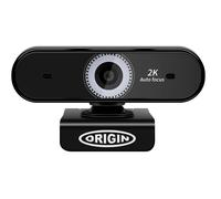 Origin Storage USB 2K Full HD webcam 5 MP 2592 x 1944 Pixel USB 2.0 Nero - Nouvo