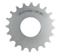 Origin8 Bicicletta Pista Dente 20T X 1/8 " Argento Cambio Fisso Singola Velocità