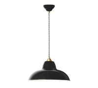 Original 1227 Midi Lampadario Largo Ottone Nero Corvino