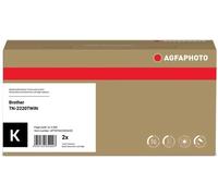 ORIGINAL Agfa Photo Multipack nero APTBTN2220DUOE TN-2220TWIN ~5200 Seiten
