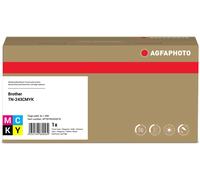 ORIGINAL Agfa Photo Multipack nero / ciano / magenta / giallo APTBTN243SETE ~400