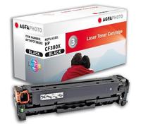 ORIGINAL Agfa Photo toner nero APTHPCF380XE 4400 Seiten Agfa Photo 312X (CF380X) NEW