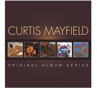 Original Album Series Curtis Mayfield (5CD Curtis,Live,Radici,Back,Dolce ) Nuovo