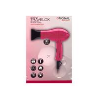 Original Best Buy Mini Foldable Hairdryer Travelox Hibiscus Pink - asciugacapell