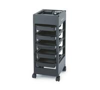 Original Best Buy Tavolo Per Barbiere Parrucchiere E-Trolley Nero Con Deposito