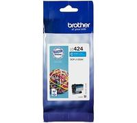 ORIGINAL Brother Cartuccia d'inchiostro ciano LC424C LC-424C ~750 Seiten