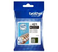 ORIGINAL Brother Cartuccia d'inchiostro nero LC421BK LC-421BK ~200 Seiten