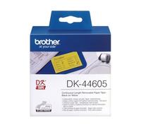 ORIGINAL Brother Etichette Nero su giallo DK-44605