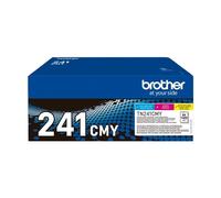 ORIGINAL Brother Multipack ciano / magenta / giallo TN-241CMY ~4200 Seiten