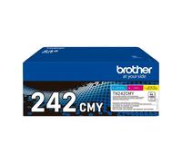 ORIGINAL Brother Multipack ciano / magenta / giallo TN-242CMY ~4200 Seiten