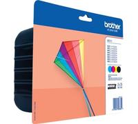 Brother LC-223VALBP cartuccia d'inchiostro 4 pz Originale Nero, Ciano, Magenta, Giallo