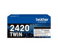 ORIGINAL Brother Multipack nero TN-2420 TWIN ~6000 Seiten