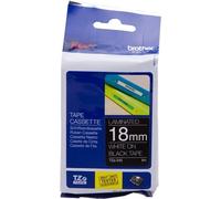 ORIGINAL Brother Nastro Bianco su nero TZe-345 TZ-345 18 mm x 8 m, laminato