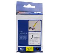 ORIGINAL Brother Nastro Nero su bianco TZe-FX221 TZ-FX221 9 mm x 8 m, laminato