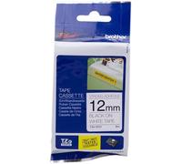 ORIGINAL Brother Nastro Nero su bianco TZe-S231 TZ-S231 12 mm x 8 m, laminato