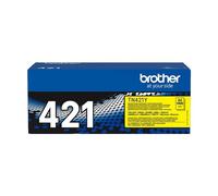 ORIGINAL Brother toner giallo TN-421Y 421 ~1800 Seiten