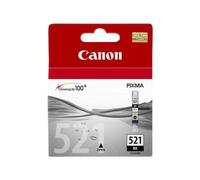 ORIGINAL Canon Cartuccia d'inchiostro nero CLI-521bk 2933B001 665 Seiten 9ml