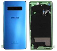 Original Coperchio della Batteria per Samsung Galaxy S10 SM-G973F, Colore: Blu Prisma Coperchio Posteriore,Coperchio della Batteria/Pellicola Adesiva