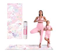 Original Corner Hello Kitty Ufficiale - Tappetino Yoga e Ginnastica Bambini Hello Kitty (60 x 150 x 0,5 cm) - Licenza Sanrio - Gomma Naturale Antiscivolo - Tracolla Inclusa