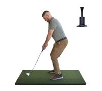 Original Country Club Elite by Real Feel Golf Mat 3x5 ft, Indoor & Outdoor Turf Hitting Mat with Real Tee Compatibility | Heavy Duty Practice Mat for Range, Simulator or Net | Advanced Rubber Backing