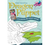 Original Dragon Puppet Coloring & Craft Book: Paper Dragon Puppet Making Kit from TikTok