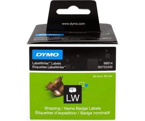 ORIGINAL DYMO Etichette Bianco S0722430 99014 Etichette in carta per spedizioni,