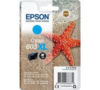 ORIGINAL Epson Cartuccia d'inchiostro ciano C13T03A24010 603XL ~350 Seiten