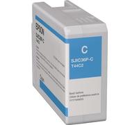 ORIGINAL Epson Cartuccia d'inchiostro ciano C13T44C240 SJIC36P-C 80ml