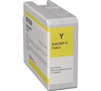 ORIGINAL Epson Cartuccia d'inchiostro giallo C13T44C440 SJIC36P-Y 80ml