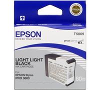 ORIGINAL Epson Cartuccia d'inchiostro lightlightblack C13T580900 T5809 80ml