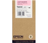 ORIGINAL Epson Cartuccia d'inchiostro magenta (chiaro) C13T603C00 T603C 220ml