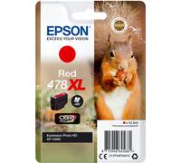 ORIGINAL Epson Cartuccia d'inchiostro Rosso C13T04F54010 478XL ~830 Seiten 10,2m