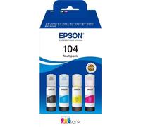 ORIGINAL Epson Multipack nero / ciano / magenta / giallo C13T00P640 104 ~27000 S