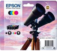 ORIGINAL Epson Multipack nero / ciano / magenta / giallo C13T02V64010 502 ~705 S