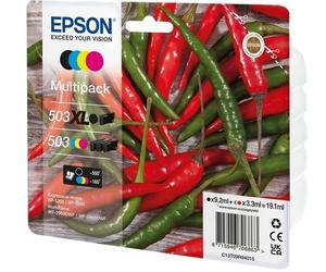 ORIGINAL Epson Multipack nero / ciano / magenta / giallo C13T09R94010 503XL+503