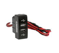 Original fit doppia presa usb 12/24v per mercedes camion elettrico lampa qlm